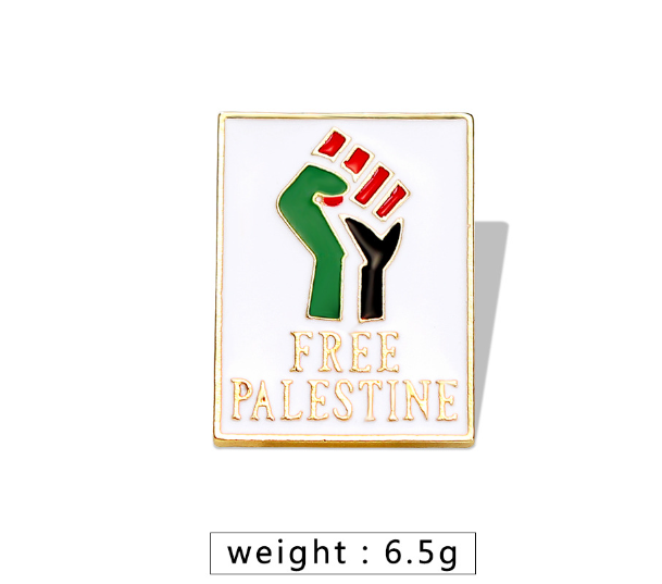 Palestine Flag Lapel Pins Free Palestine brooch