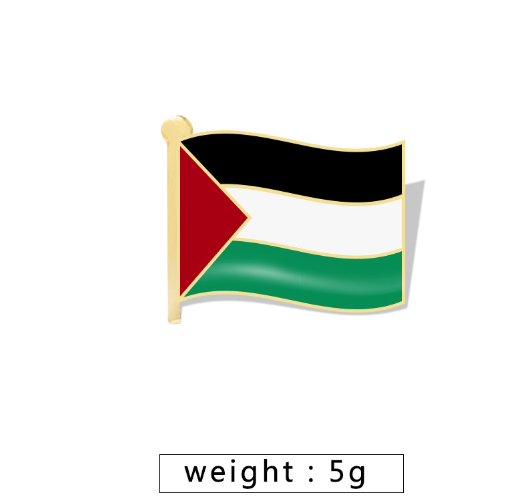 Palestine Flag Lapel Pins Free Palestine brooch