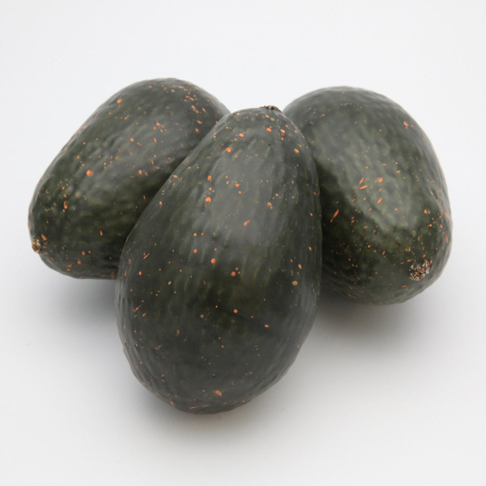 Artificial Avocados Prop Decor Lifelike Plastic Green Avocado