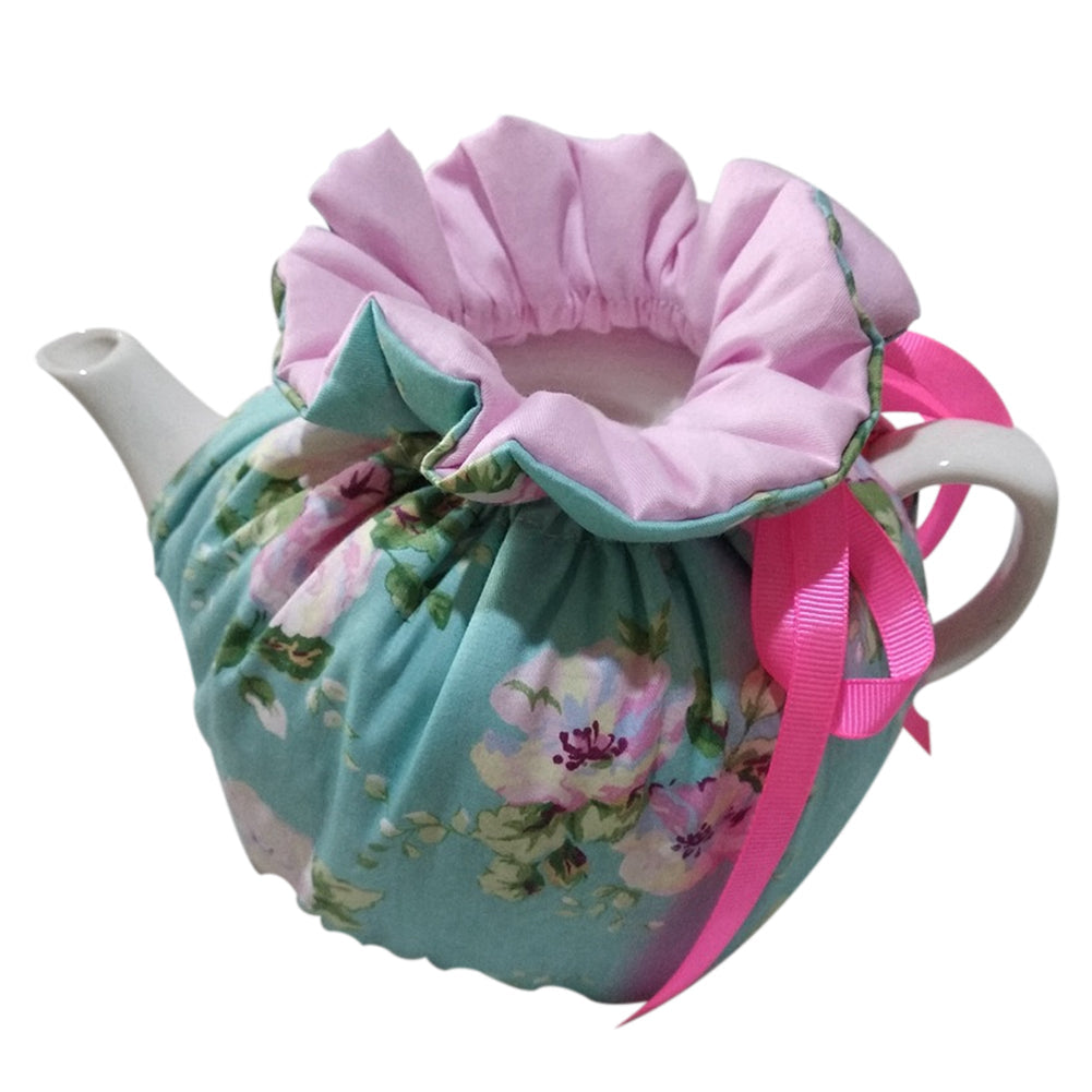 Kitchen Tea Cozy, Tea Pot Dust Cover, Cotton Tea Cosy Decorative Tea Pots Cozy with Insulation Pad for Housewife, Friend, Mom