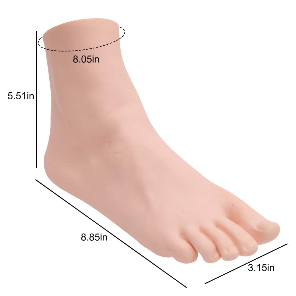 Lifelike Manikin Feet Lifesize Female Mannequin Foot