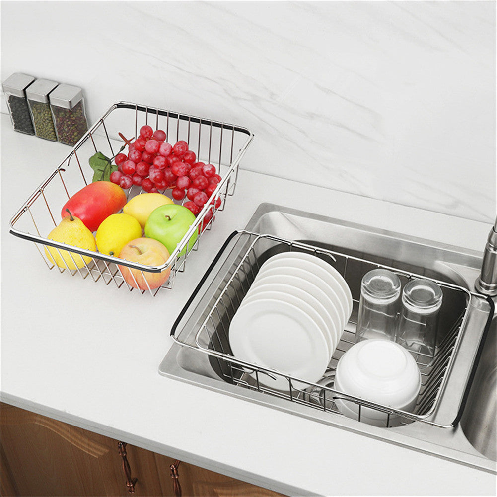 Expandable Dish Drainer Drying Rack