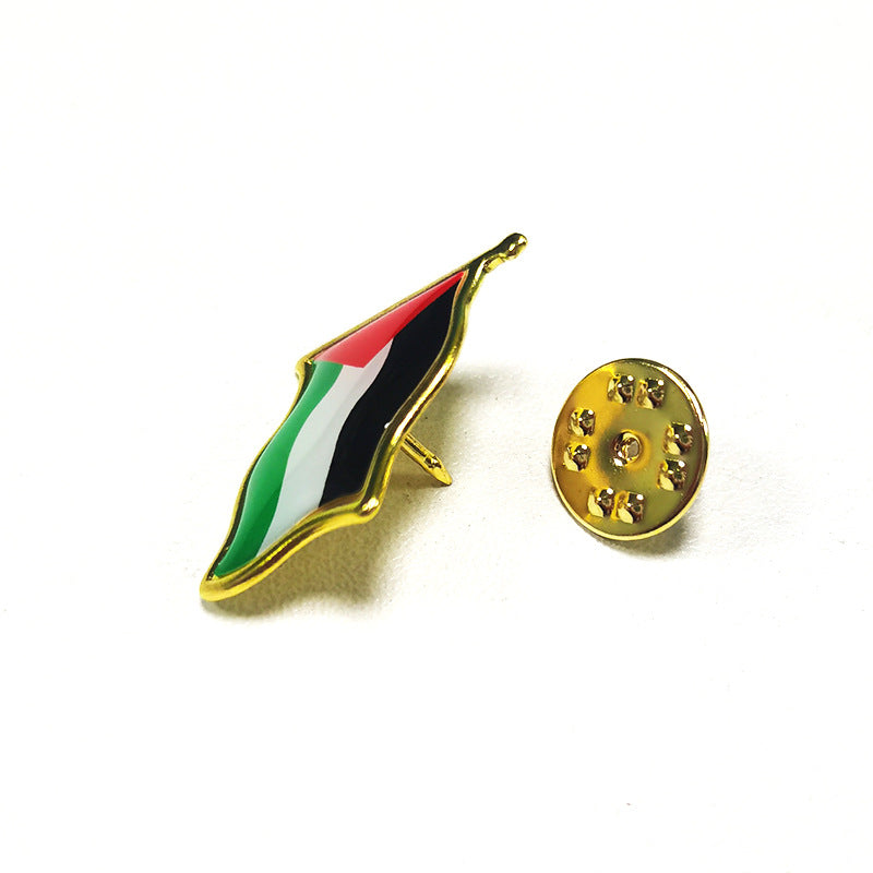 Palestine Flag Lapel Pin