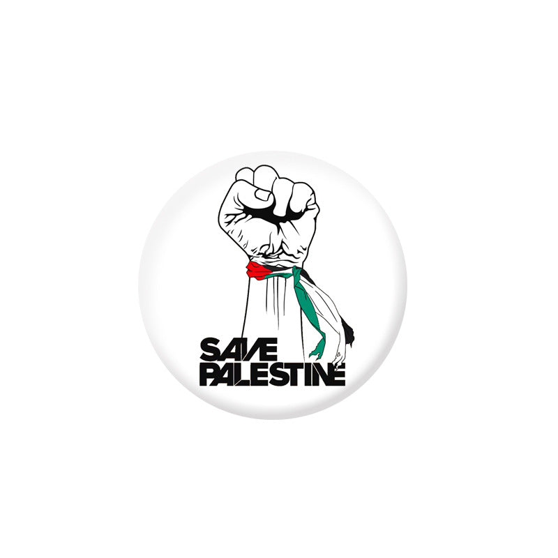 Free Palestine Brooch