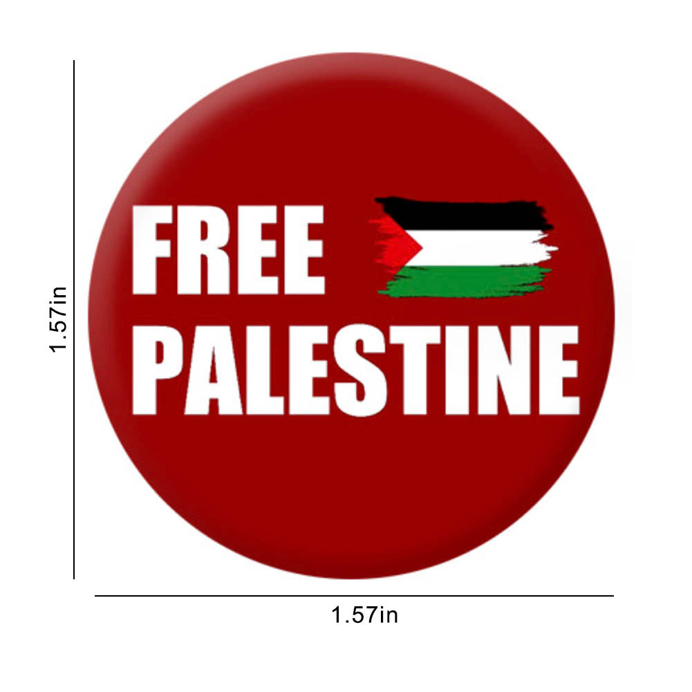 Free Palestine Brooch