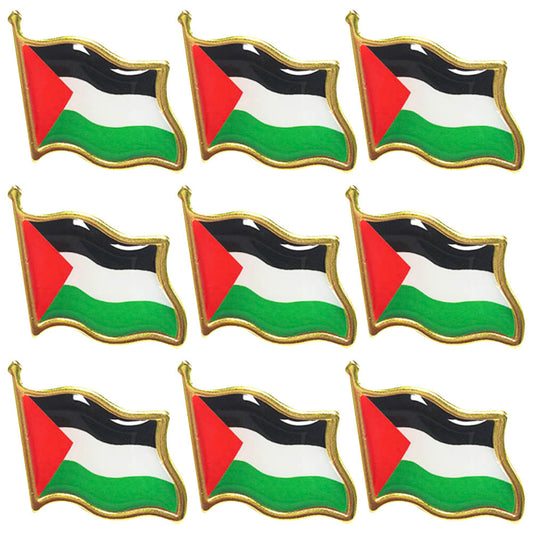 Palestine Flag Lapel Pin