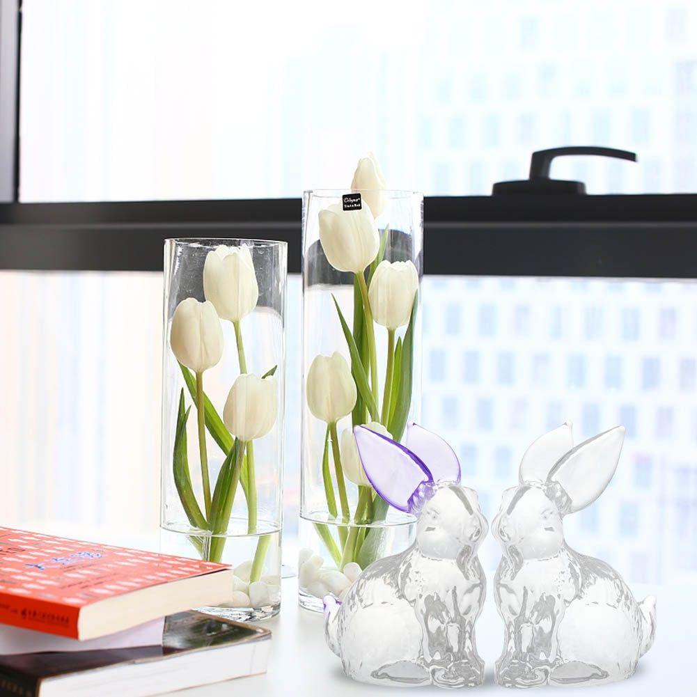 Crystal Bunny Figurines