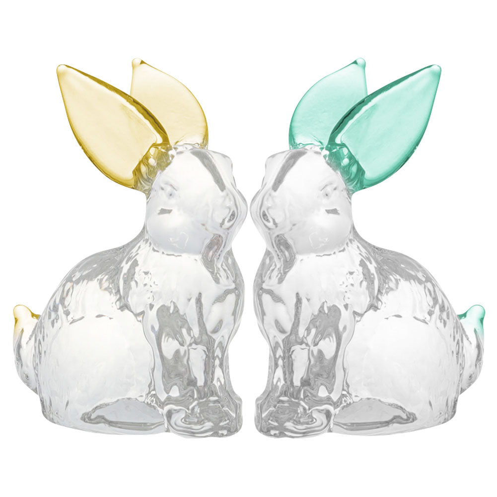 Crystal Bunny Figurines